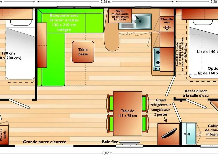Кемпинг Le Picard Tournieres